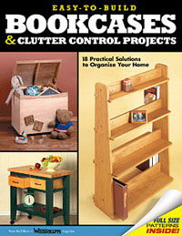Easy-To-Build Bookcases & Clutter Control Projects